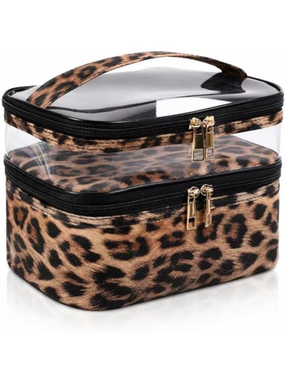 Double-layer Cosmetic Bag Makeup Bag Travel Makeup Bag Makeup Bags for Women